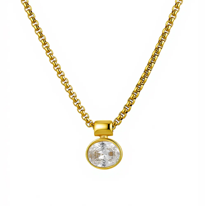 Crystal CZ Pendant Necklace