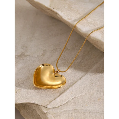 Chunky Heart Pendant - Oraish Store