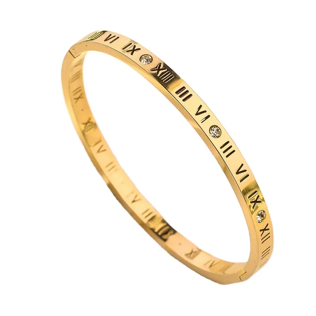 Roman numerals Bangle