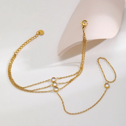 Gildid Grace Hand Chain