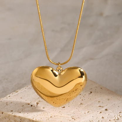 Chunky Heart Pendant - Oraish Store