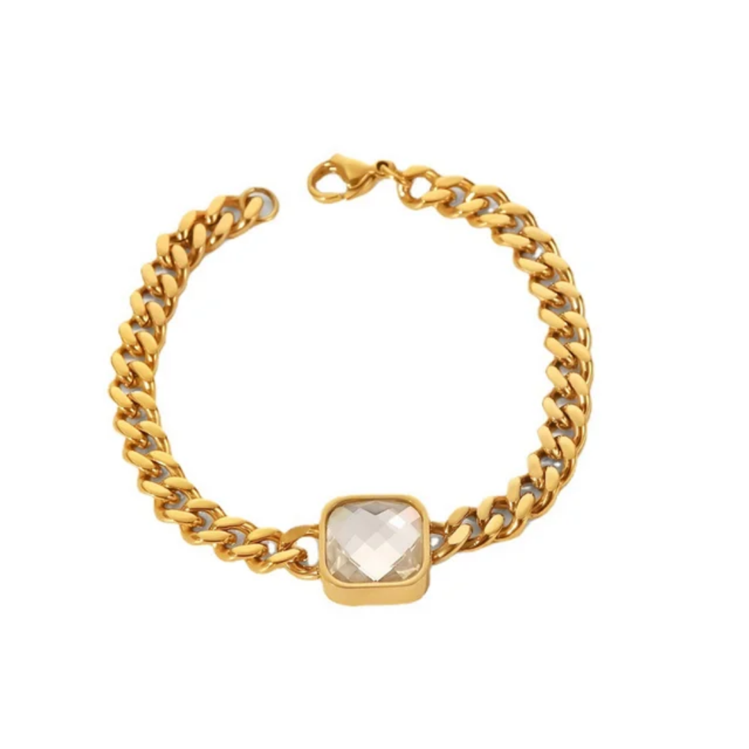 Portia Cuban Bracelet - Oraish Store