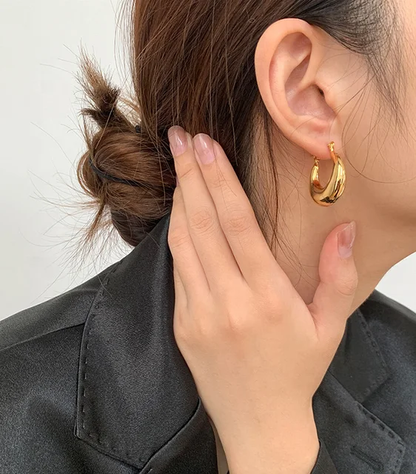 Hollow Hoops(small) - Oraish Store