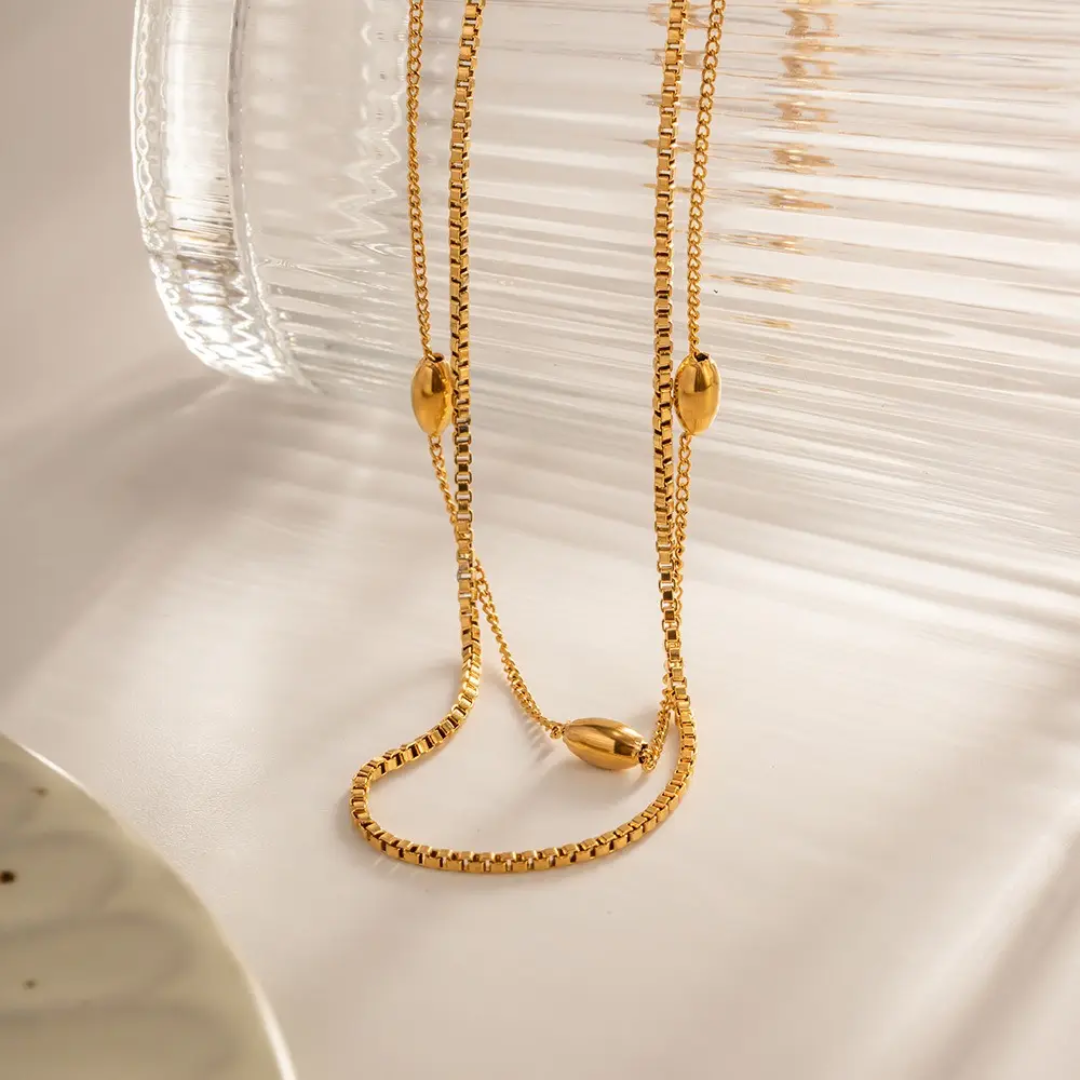 Double layer Box Chain