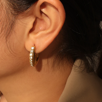 J shaped Earrings - Oraish Store