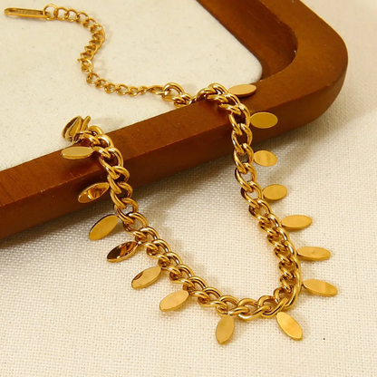 Tassel Leave Bracelet