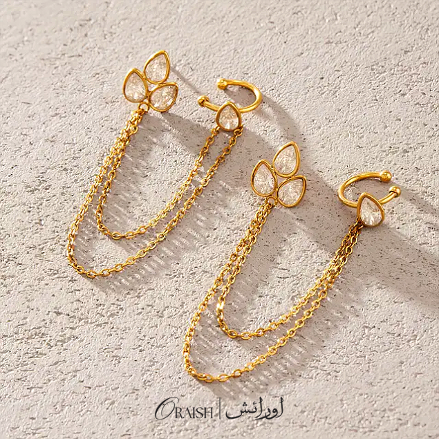 Lobe Chain Earring Cuff