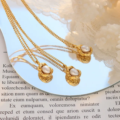 Pearl Pendant Necklace - Oraish Store