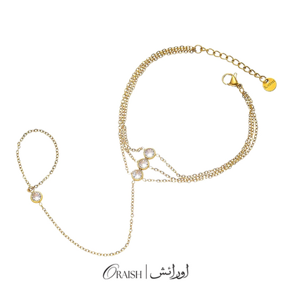 Gildid Grace Hand Chain