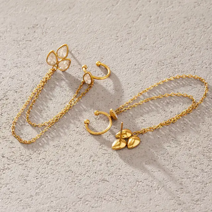 Lobe Chain Earring Cuff