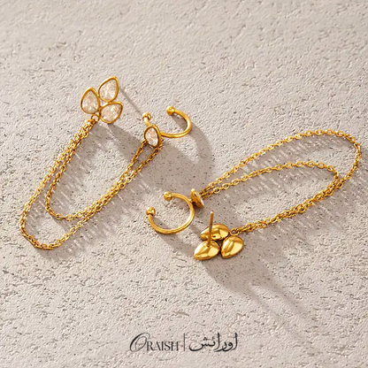 Lobe Chain Earring Cuff