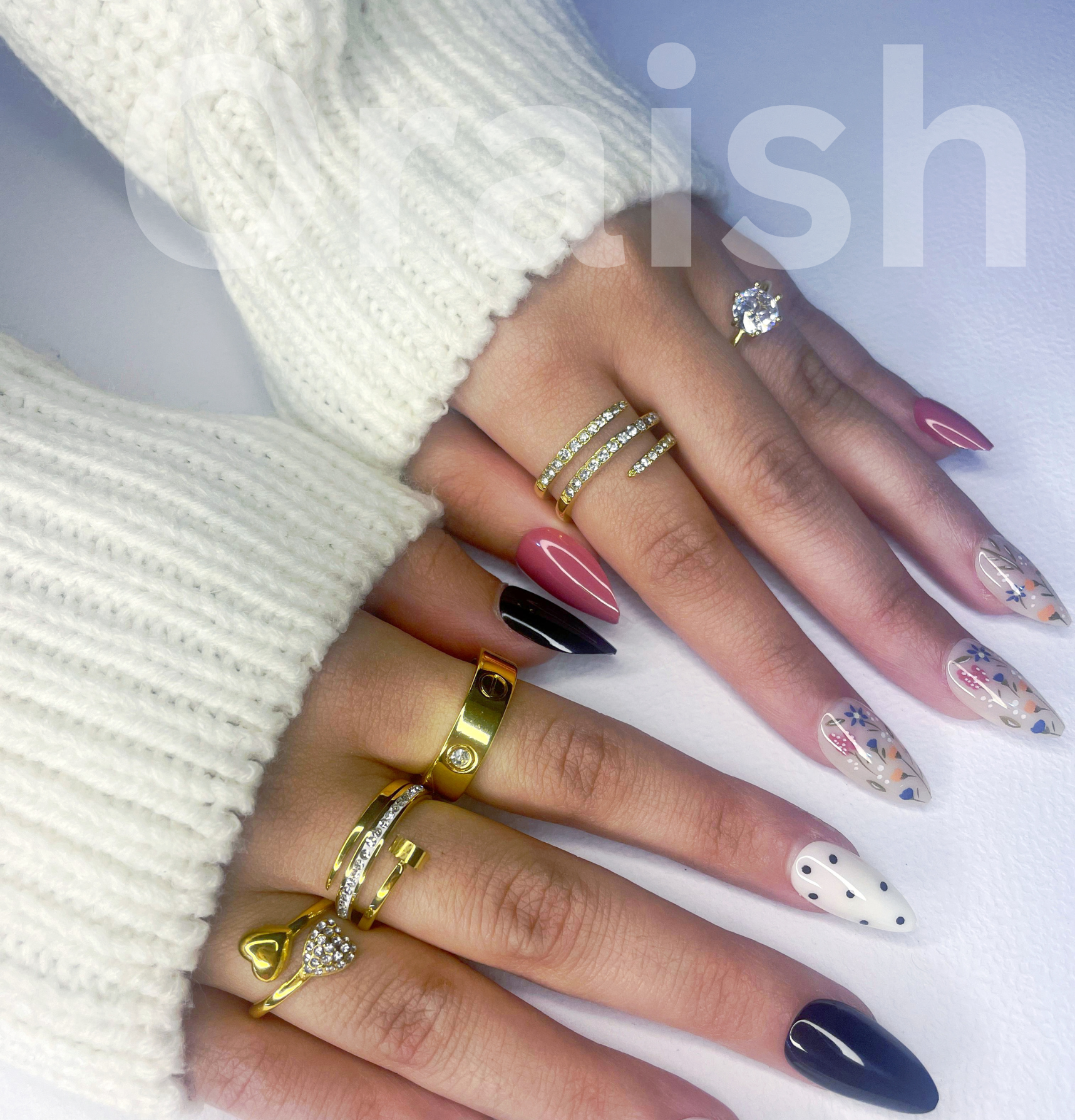 Multilayer Zirconia Ring - Oraish Store