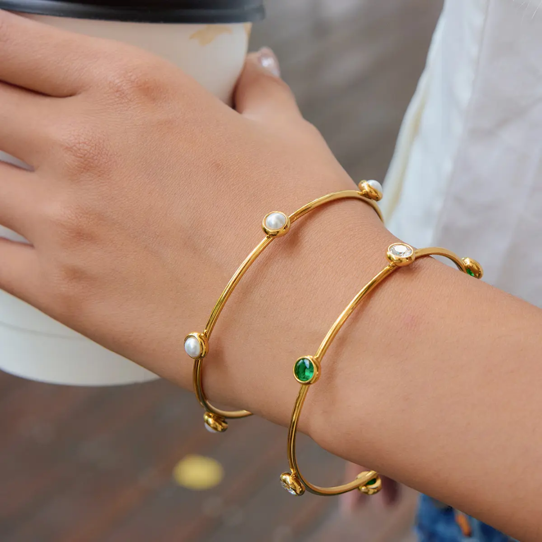 Glossy Bangle Set (2PCS)