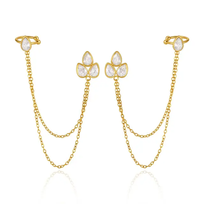 Lobe Chain Earring Cuff