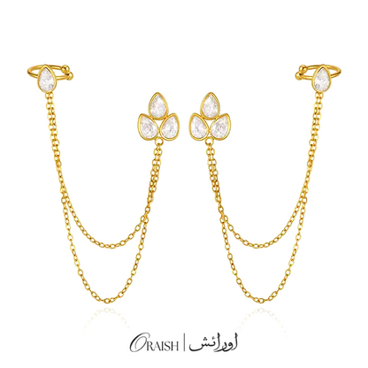 Lobe Chain Earring Cuff