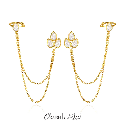 Lobe Chain Earring Cuff