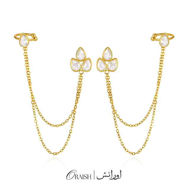 Lobe Chain Earring Cuff